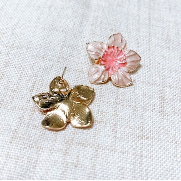 Flower earrings #1467 - Picture 4 of 4